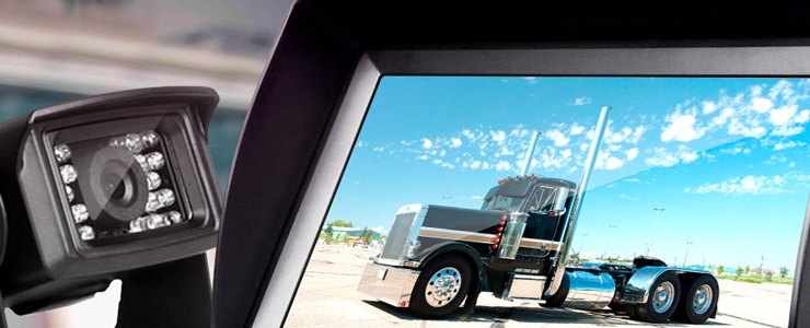 Semi Truck Cameras & Driver Safety